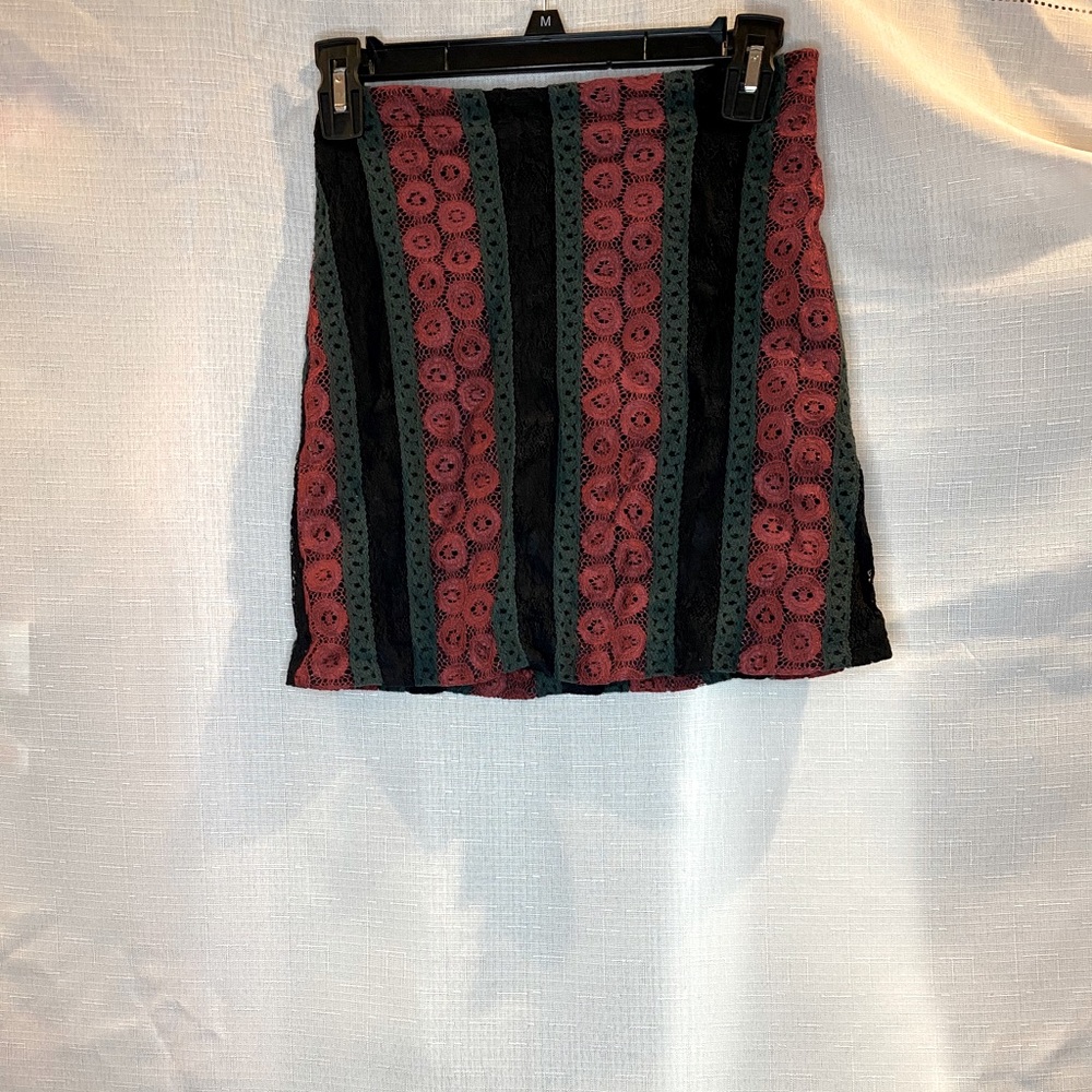 Mini Lace Skirt